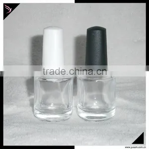 White Frosted Empty Glass Nail Polish Bottles 15ml With Cap and Brush thumbnail-4