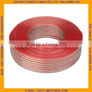Pure Copper Speaker Wire 2x1.5mm Transparent Speaker Cable thumbnail-4