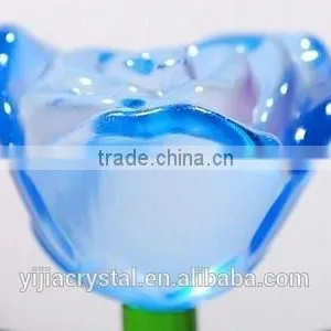 Factory Directly Sale Wedding Favor k9 Nature Crystal Rose Flower for the Wedding Gifts thumbnail-4