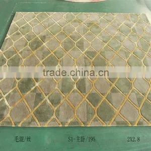Bedroom Wool Silk Carpet ,Silk Carpet ,Handmade Wool and Silk Carpet thumbnail-1