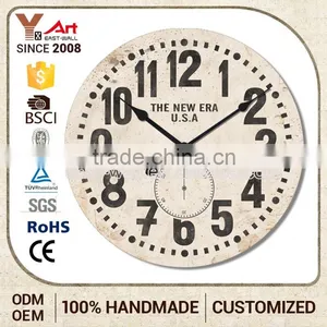 Best Selling Export Quality Clearance Price Make To Order Wall Clocks With Sound thumbnail-1