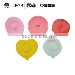 Hot Sale ! 2014 New Design Customized Various Shape Silicone Cup Lids thumbnail-1