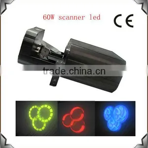 Professional 60W Gobo Stage dj Led Scanner Lighting thumbnail-1
