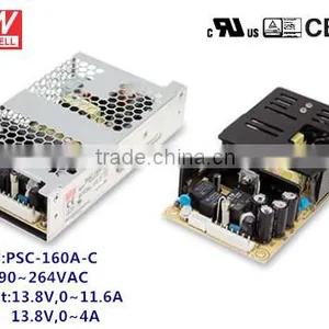 Meanwell Led Power Supply 160w With Battery Charger PSC-160A-C Enclosed Type UPS Power Supply thumbnail-1