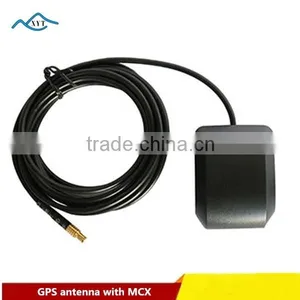 MCX Car Mount GPS Antenna GPS Tracker Antenna RG174 Cable thumbnail-1