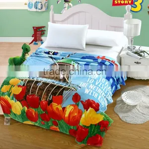 100% Polyester 2016 New Designs Wholesale Winter Warm Blanket thumbnail-1