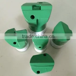 Tungsten Carbide Tapered Chisel Drill Bit Flat Chipways 38mm - 80mm thumbnail-5