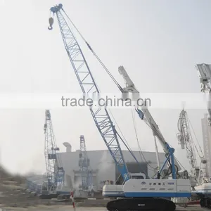 Professional Efficient Construction125ton Hydraulic Crawler Crane For Sale thumbnail-1