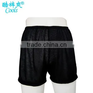 Men's Black Cotton Underpants thumbnail-1