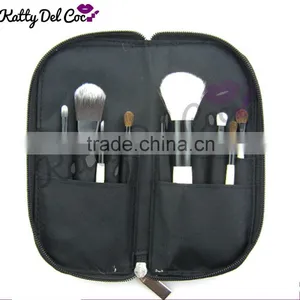 7pcs Oem Makeup Brush Set Goat Hair Wood Handle thumbnail-3