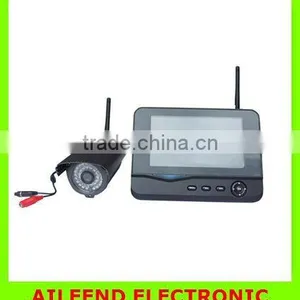 7 Inch TFT LCD Digital Wireless 4CH DVR Security System Video Baby Monitor thumbnail-1