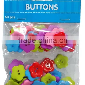 Crafts Diy Button 60pc Set, Mixed Buttons thumbnail-1