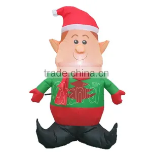 Holiday Living ELF Christmas Elf Inflatable Christmas Home Decor thumbnail-1