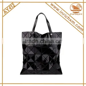 2016 Fashion Japanese Diamond Checks Series Quality PU Lady Handbag China Wholesale Quality Choice thumbnail-2