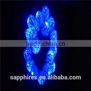 20L Led Solar String Light With Pendants--colorful Sepa Takraw thumbnail-2