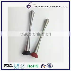 Stainless Steel Muddler + Rubber Base thumbnail-1
