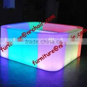 Acrylic Material Led Bar Table Counter Nightclub Bar Furniture thumbnail-6