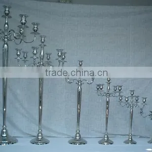 Silver Candelabra,gold Crystal Candelabra,whole Sale Wedding Black Candelabra thumbnail-4