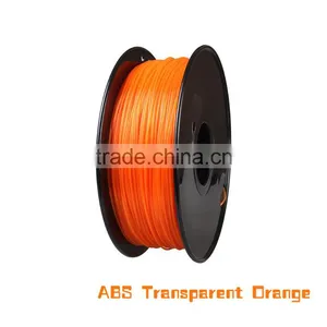 3D Printer Material Filament ABS T-shirt 3d Printer Transparent Orange thumbnail-1