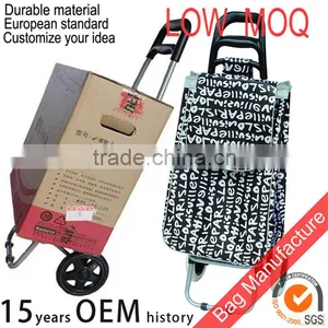 Custom Foldable Vegetable Shopping Trolley Bag With Large Capacity thumbnail-1