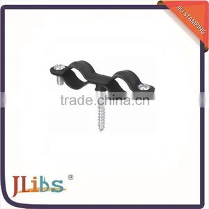 China Manufacturer Pipe Clamp Black Coating With Screw thumbnail-1