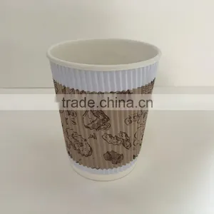 Mini Coffee Paper Cups Logo Printing Paper Coffee Mini Cups Paper Cup Design thumbnail-1