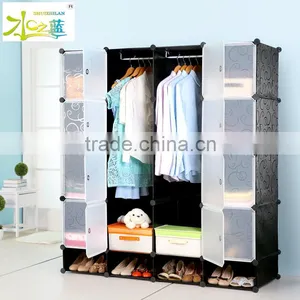 Simple Style Plastic Wardrobe Cabinet Box thumbnail-3