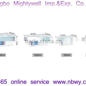 Borosiliciate Glass Food Container With Lid OEM Service Available thumbnail-1