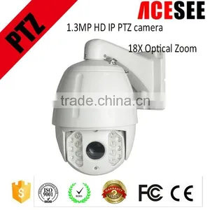 China Supplier ACESEE 1/3" Aptina CMOS 1.3mp Hi3518E Auto Tracking Ptz ip Camera thumbnail-1