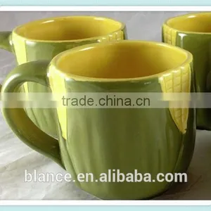 3d Ceramic Corn Coffee Mug Corn Design Cup thumbnail-3