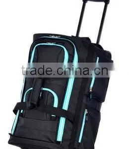 Large Capacity Portable Trolley Bag Canvas Bag thumbnail-3