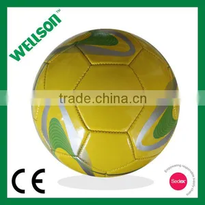 Machine Sewn Yellow Football thumbnail-1