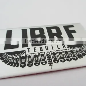 High Quality Spirit Bottle Label, First Class Tequila Bottle Nameplate, Aluminum Brushed Finish Label thumbnail-4