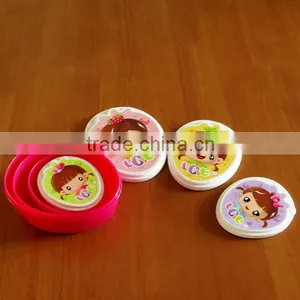 Gift Idea Sweet Girl Stackable&nestable Plastic Snack Box Set thumbnail-2