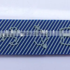 Personalized Designed Logo Embossed PVC Sew on Labels thumbnail-2