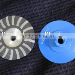 4" Resin Turbo Cup Wheel thumbnail-1