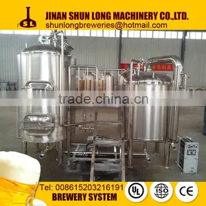 China Time-honoured Brand Shunlong Brewery 3bbl Beer Brewhouse With Brew Kettle Whirlpool Mash/lauter Tank thumbnail-1