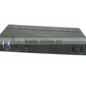 Super Speed Multi USB 3.0 10-Port Hub External Powered With Adaper thumbnail-5