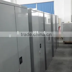 Workshop Industrial Metal Lockers Storage Cabinets With 4 Shelf thumbnail-3