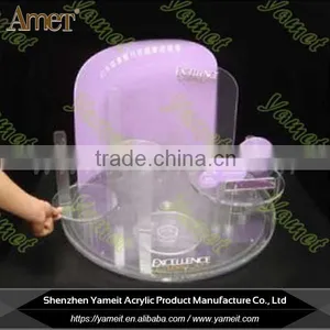 Screen Printing Logo Clean Acrylic Cosmetic Display Manufacturer thumbnail-1