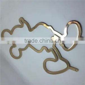 Mickey Mouse Logo in Gold Plating , Factory Direct Die Casting Mickey Design Metal Logo Cartoon Sign thumbnail-2