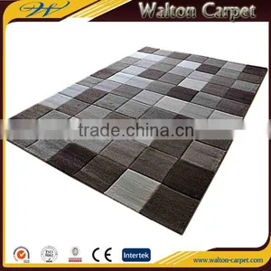 Plaid Machine Woven Living Room High End Polypropylene Carpets and Rugs thumbnail-1
