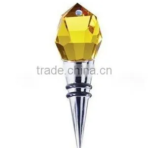 Custom Nice Crystal Wine Stopper for Wedding Favors thumbnail-1