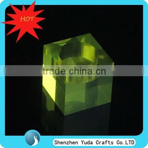 Wholesale Crystal Acrylic Wedding Candle Holder, Plexiglass Candle Holder for Tealight, Glass Candle Holder thumbnail-1
