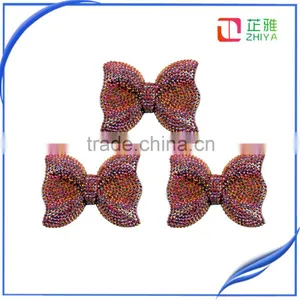 Wholesale 2016 Beautiful Handmade Resin Rhinestone Bowknot thumbnail-4