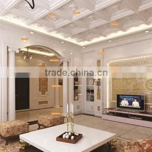 Factory Direct Sales Round Light Panel/plate PU Materials for Ceiling Lamp Decoration thumbnail-2