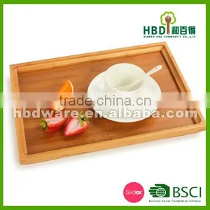 High Quality Bamboo Tea Set Serving Tray thumbnail-3