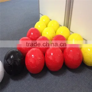 Promotional Logo Customized PVC Yellow and Red Color Inflatable Ball thumbnail-2