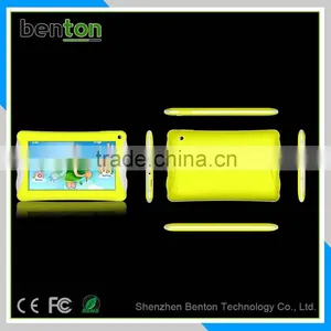 Best Brand 7inch Quad Core Dual OS Plastic Kids Protector Tablet thumbnail-3