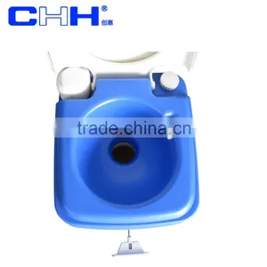 Portable Camping Toilet 20L Blue Model thumbnail-5